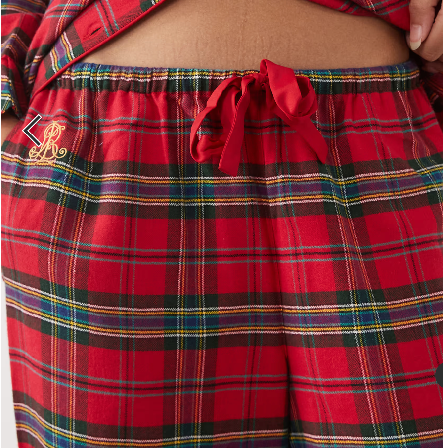 Ralph Lauren | Brushed Cotton Sleep Pant | Red Plaid