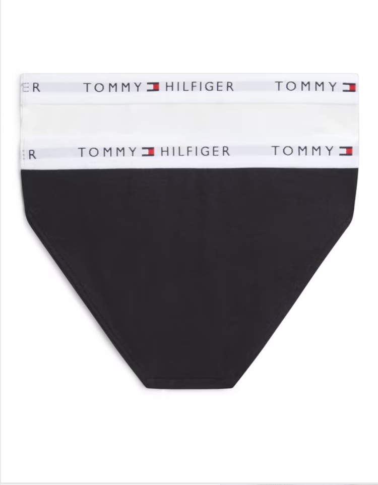 Tommy Hilfiger | 2 Pack Bikini Girls | Navy Blue/ White