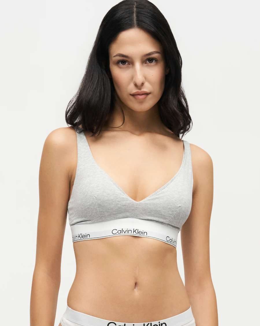 Calvin Klein | Push Up Triangle | Grey Heather