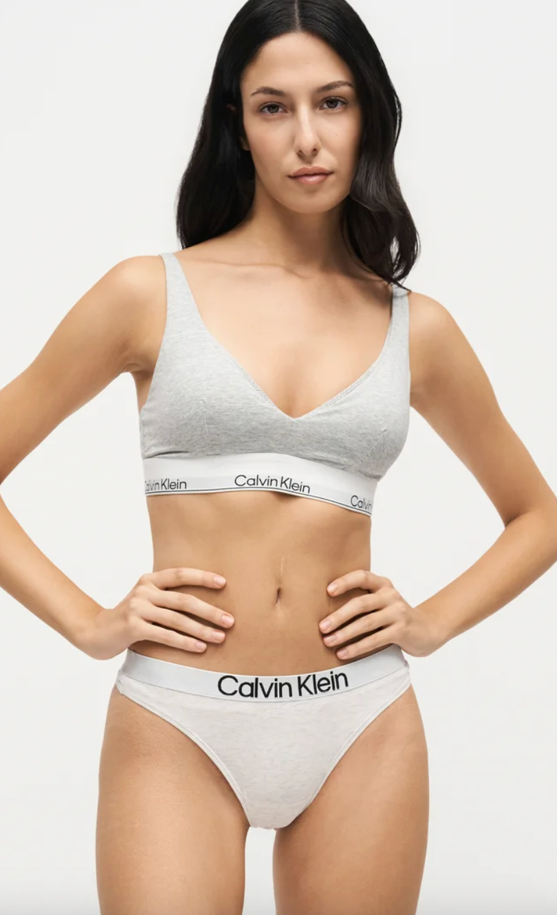 Calvin Klein | Push Up Triangle | Grey Heather