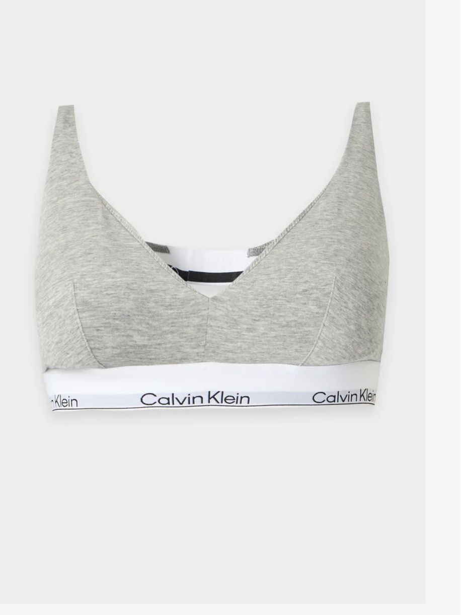 Calvin Klein | Push Up Triangle | Grey Heather