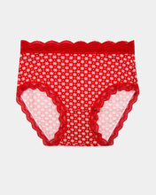 Load image into Gallery viewer, Stripe &amp; Stare | High Rise Knicker | Snowflakes
