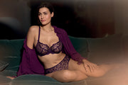 Empreinte | TESS Low-necked Bra | Améthyste