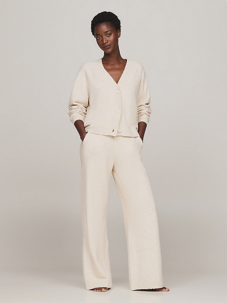 Tommy Hilfiger | Hilfiger Logo Knit Pyjama | Oat