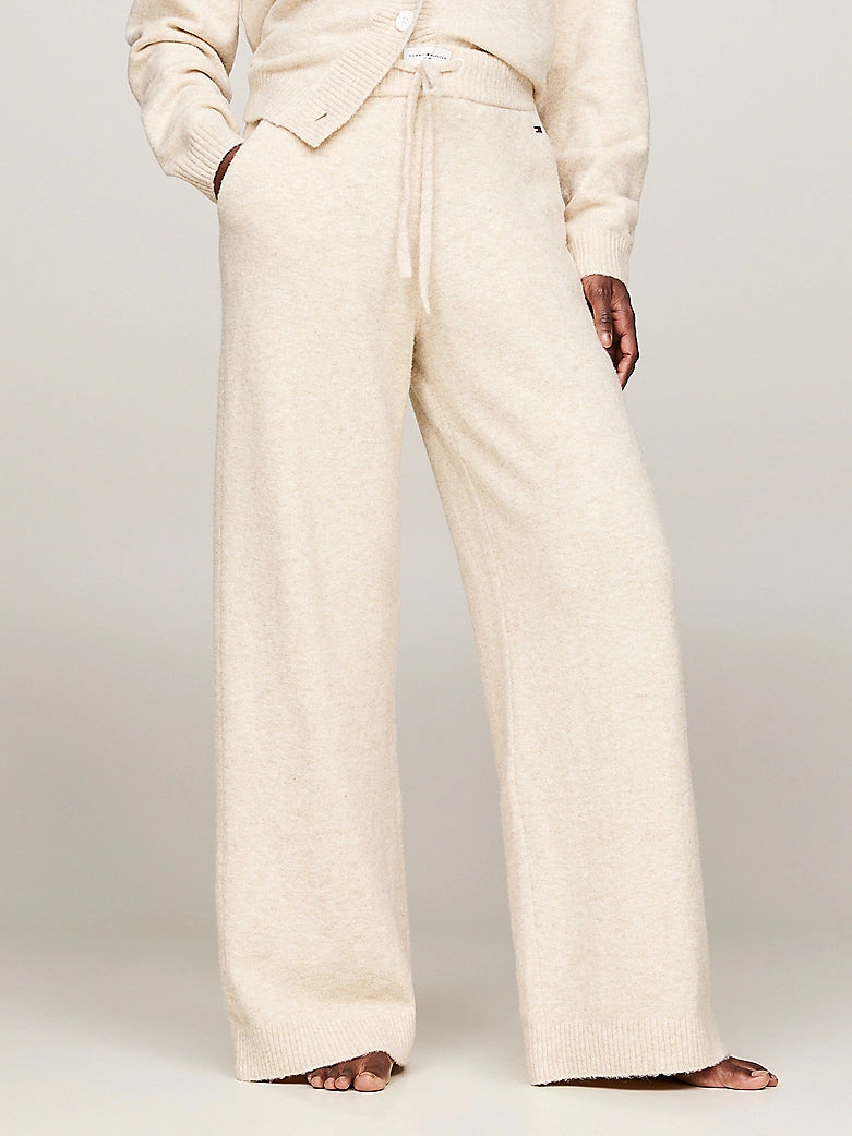 Tommy Hilfiger | Hilfiger Logo Knit Pyjama | Oat