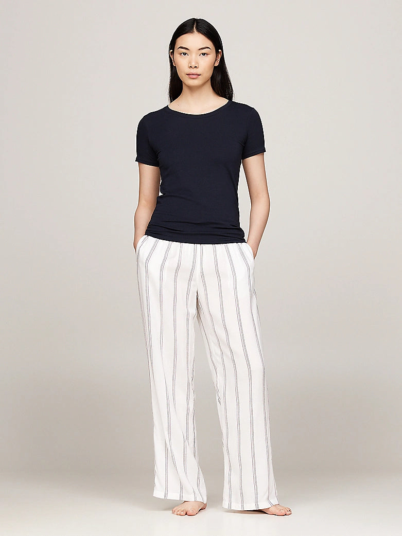 Tommy Hilfiger | 2 - Pack Flag T-Shirts | White/Desert Sky