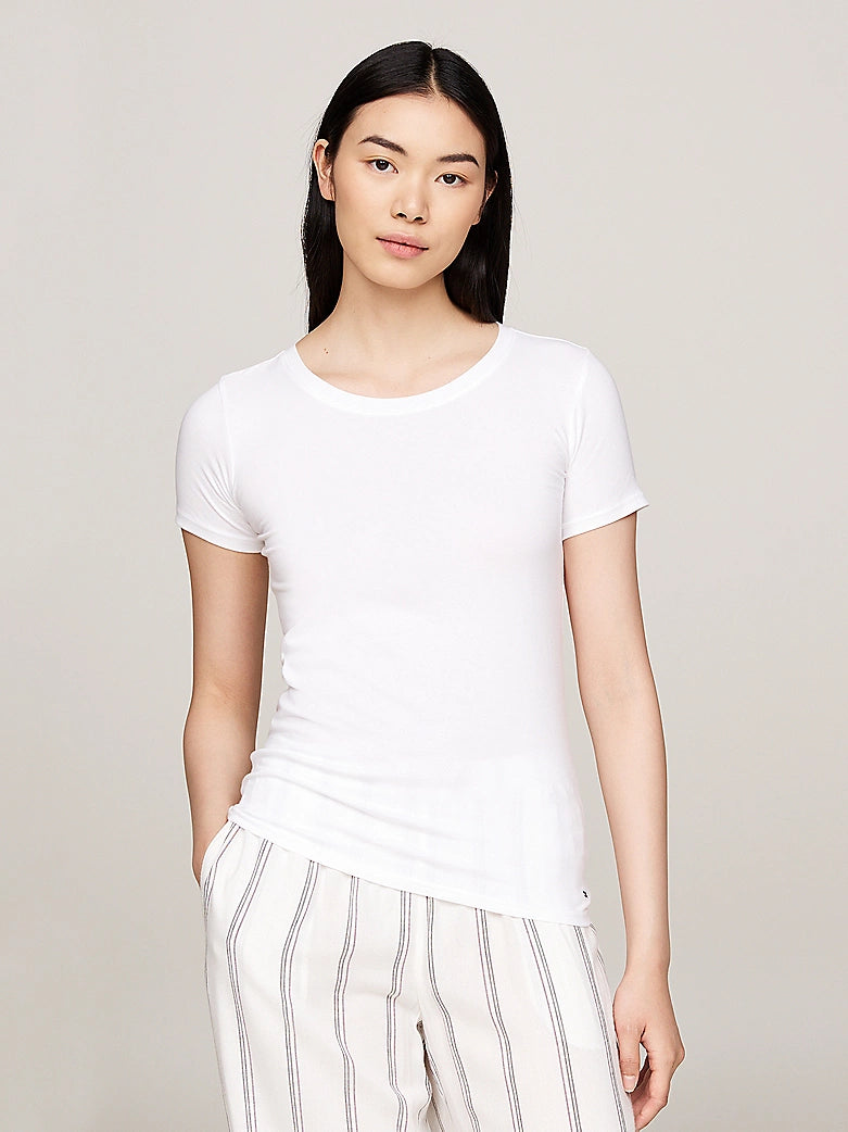 Tommy Hilfiger | 2 - Pack Flag T-Shirts | White/Desert Sky