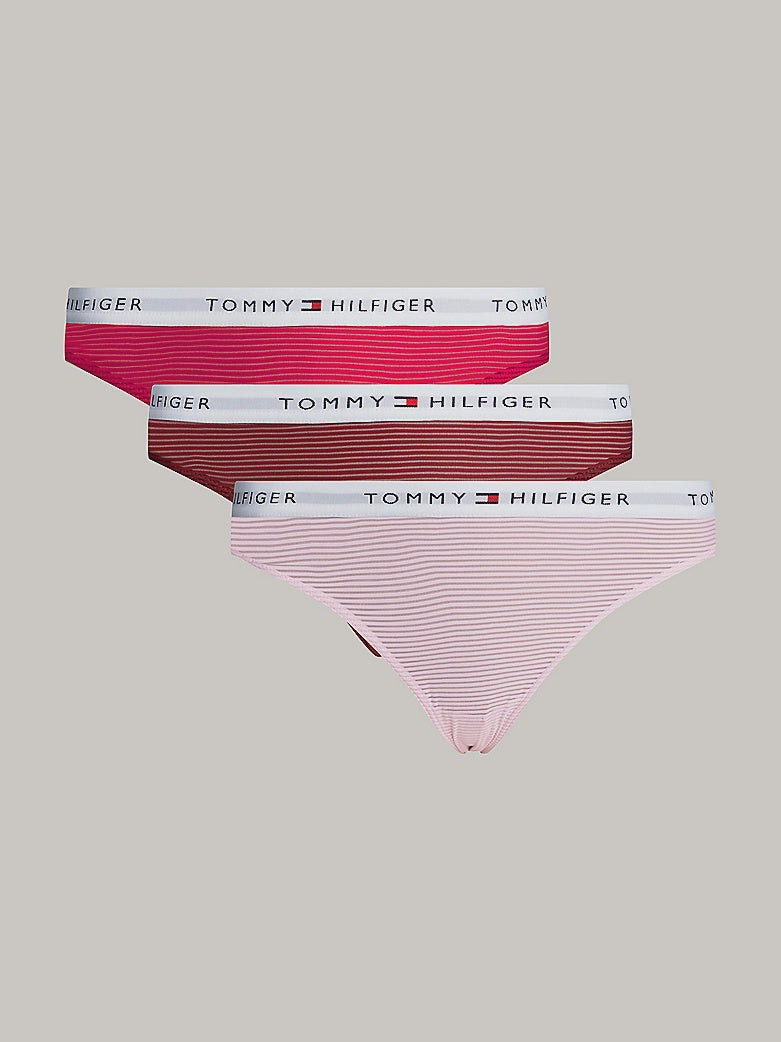 Tommy Hilfiger | 3-Pack Logo Waistband Mesh Briefs