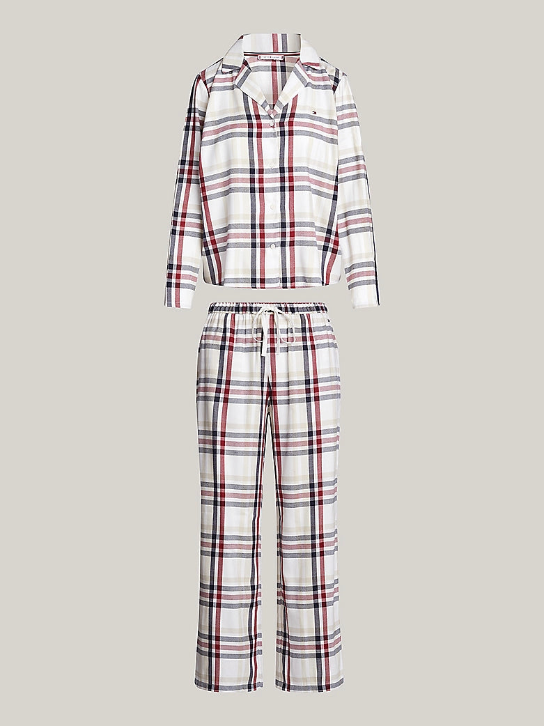 Tommy Hilfiger | TH Original Pyjamas And Slippers Gift Set | Check