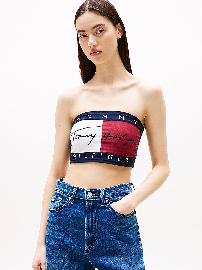 Tommy Hilfiger | Heritage Signature Logo Bandeau Bra
