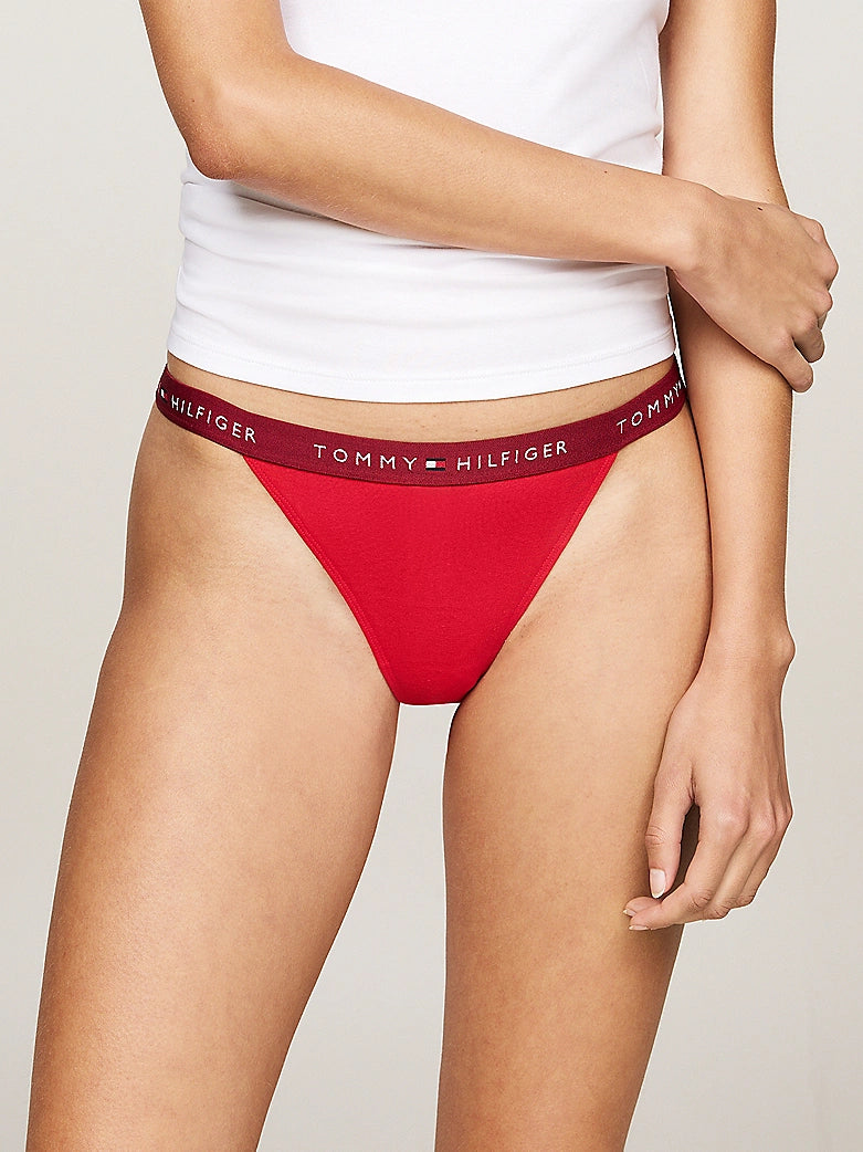 Tommy Hilfiger | 3 Pack Repeat Logo String Thongs