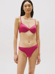 Tommy Hilfiger | Repeat Logo Non-Wired Push-Up Bra | Vivacious Pink