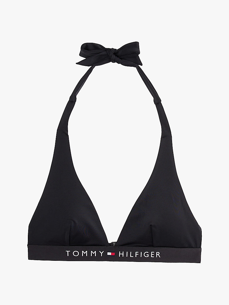 Tommy Hilfiger | Original Halterneck Bikini Top | Navy