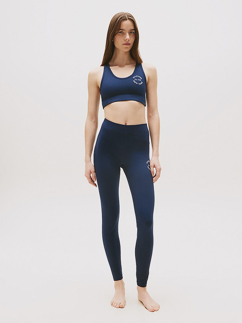 Tommy Hilfiger | Lounge Racerback Crop Top | Dark Night Navy