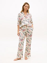 Tommy Hilfiger | Essential Print Relaxed Pyjama Set | Leopard Baroque