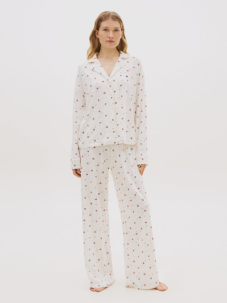 Tommy Hilfiger | Essential Print Pyjama Bottoms | Berlitz Floral Ecru