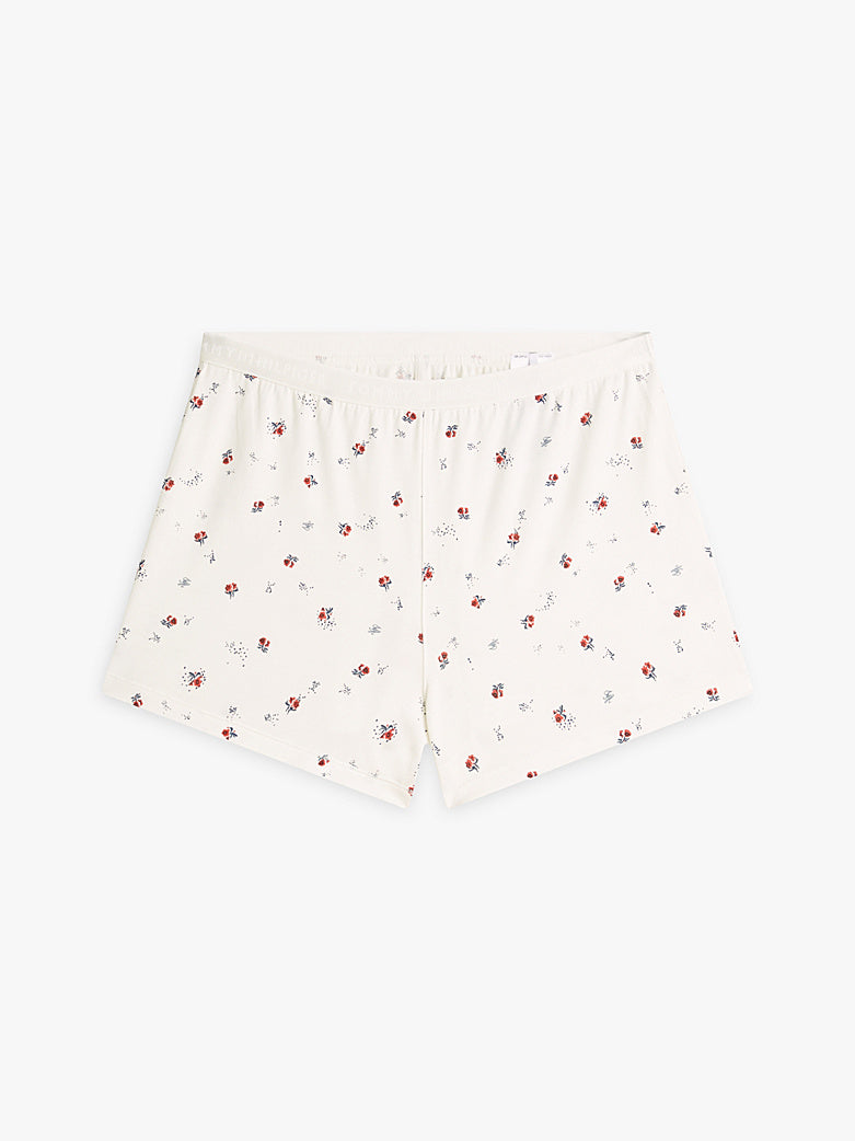 Tommy Hilfiger | Essential Print Pyjama Shorts | Berlitz Floral Ecru