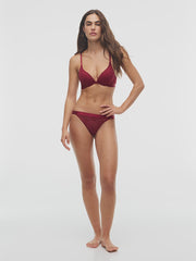 Tommy Hilfiger | Leopard Lace Tanga Thong | Rouge