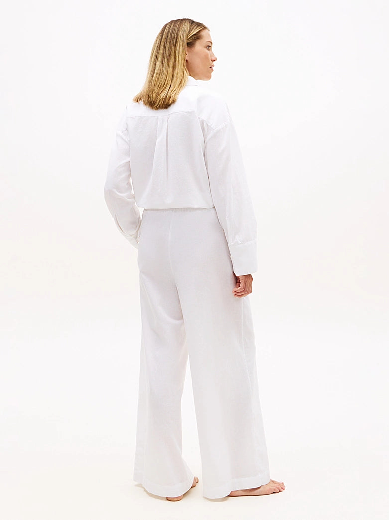 Tommy Hilfiger | Wide Leg Trousers | Pvh Classic White
