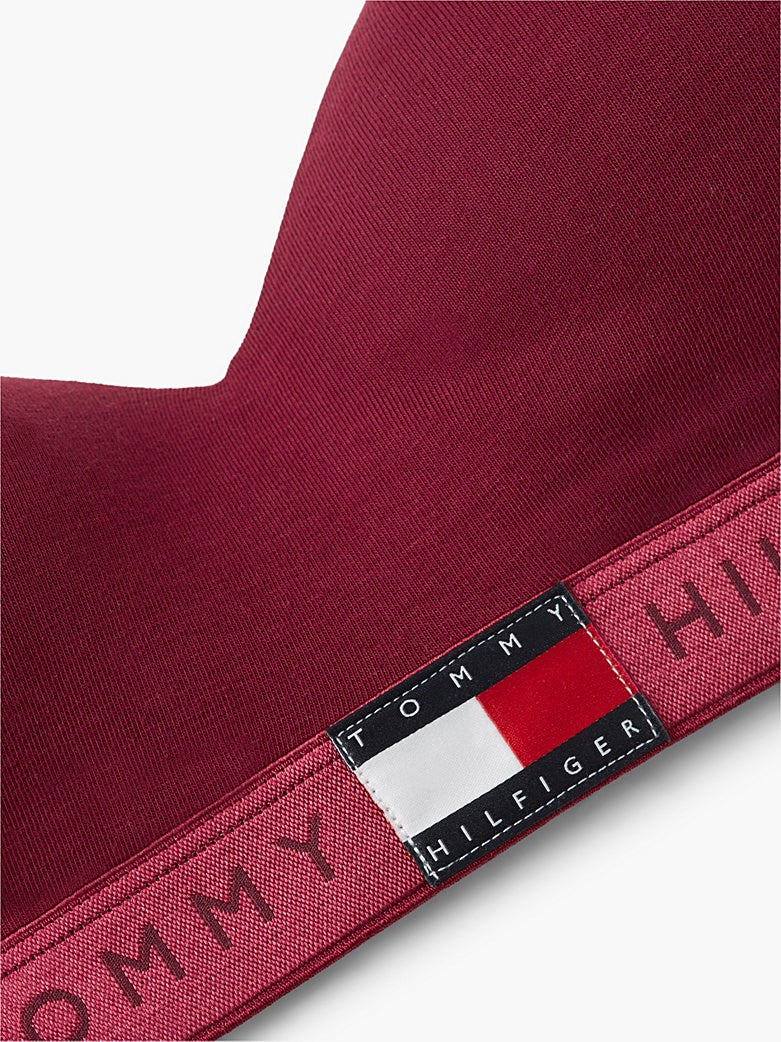 Tommy Hilfiger | Shiny Underband Push-Up Bralette | Rouge