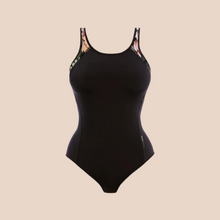 Load image into Gallery viewer, Freya | Freestyle Moulded Swimsuit | Jungle Black
