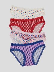 Stripe & Stare | The Original Knicker Four Pack | Lady Luck