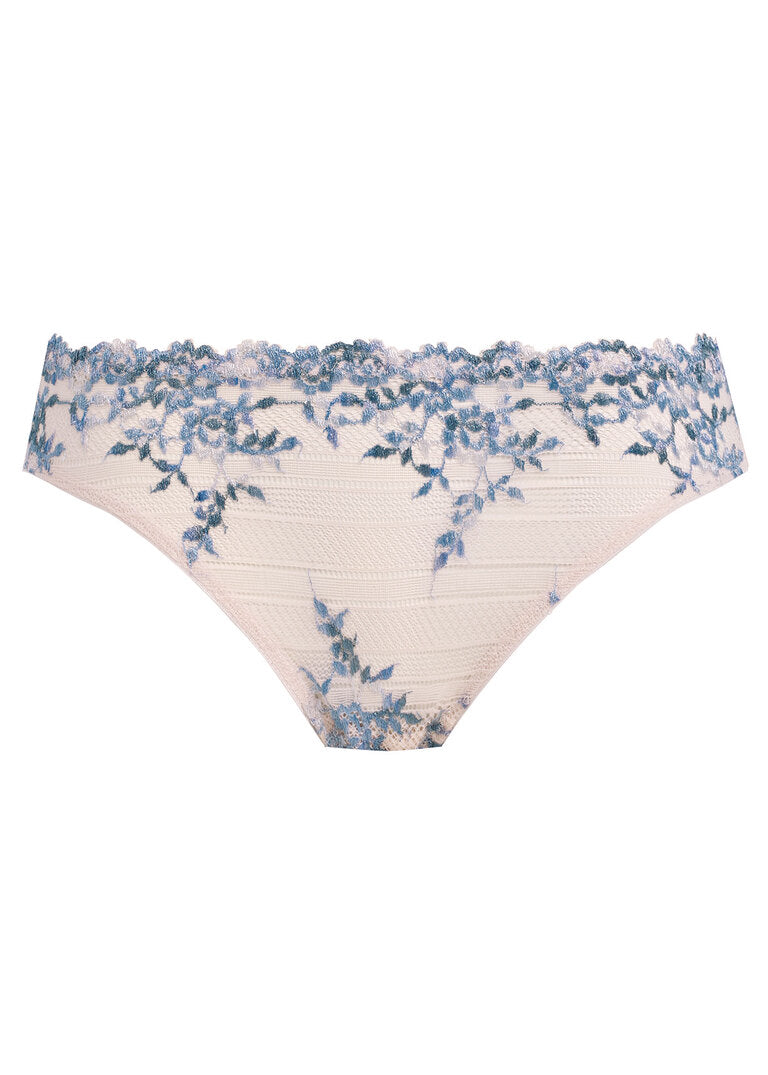 Wacoal | Embrace Lace Brief | Pastel Blue
