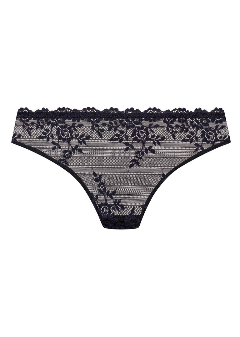 Wacoal | Embrace Lace Brief | Black/ Night Sky