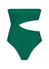 Load image into Gallery viewer, Beachlife | Cut Out Swimsuit | Fresh Green
