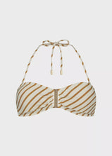 Load image into Gallery viewer, Beachlife | Spice Stripe Bandeau Bikini Top
