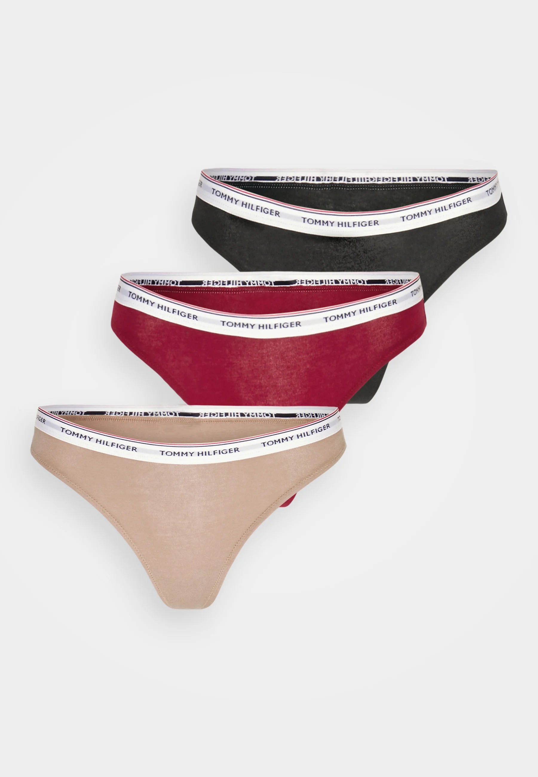 Tommy Hilfiger | 3 Pack Bikini Brief | Rouge / Oat