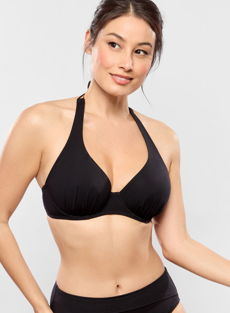 Empreinte | Jet Set Halter Bikini | Noir