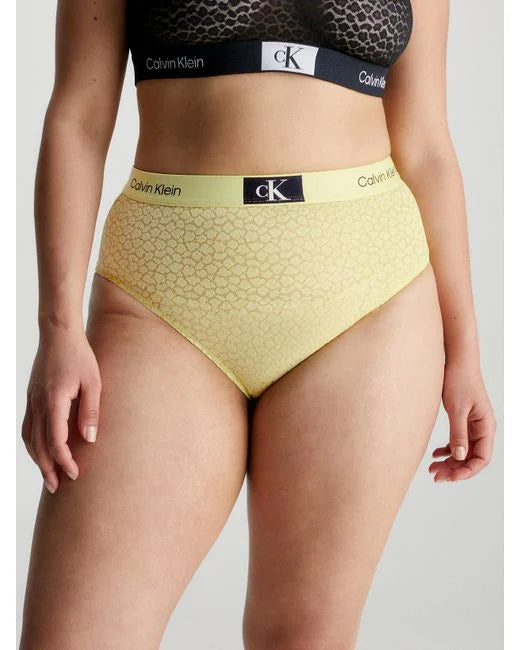 Calvin Klein | CK96 Lace High Waist | Celery Green