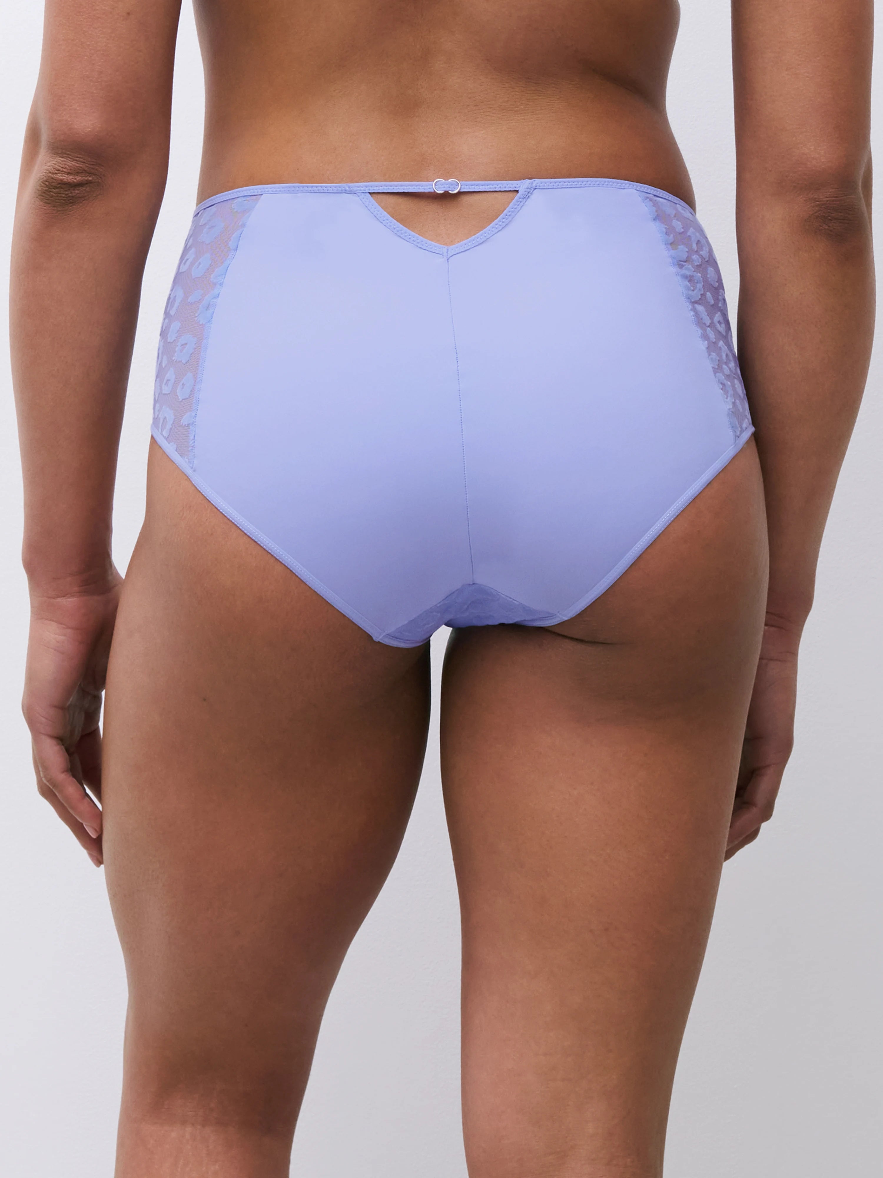 Chantelle Pulp | Girls High Waist Full Brief | Cornflower