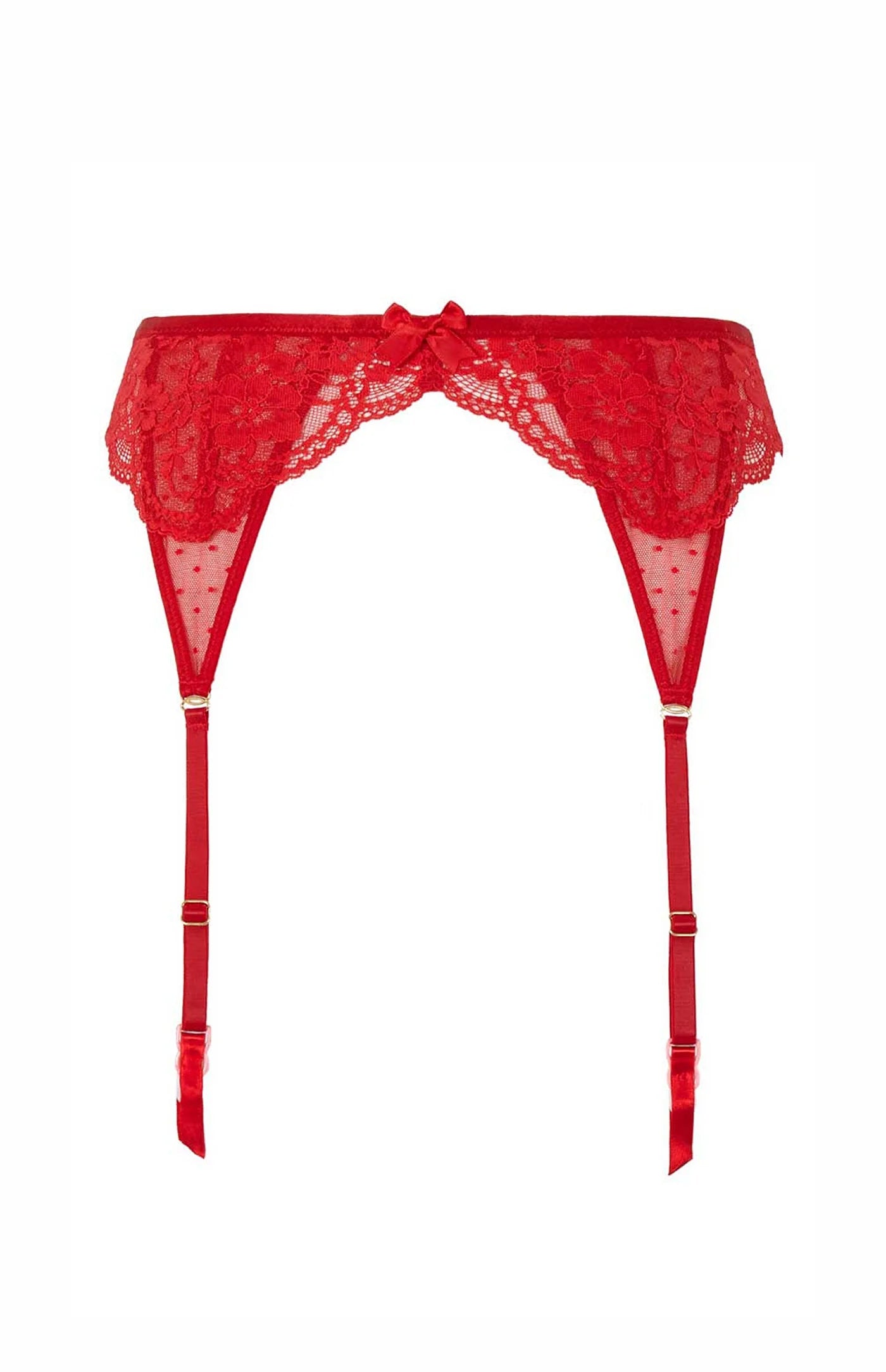 Panache | Heidi Suspender | Ruby Red