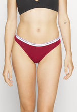 Load image into Gallery viewer, Tommy Hilfiger | 3 Pack Bikini Thong | Rouge / Oat
