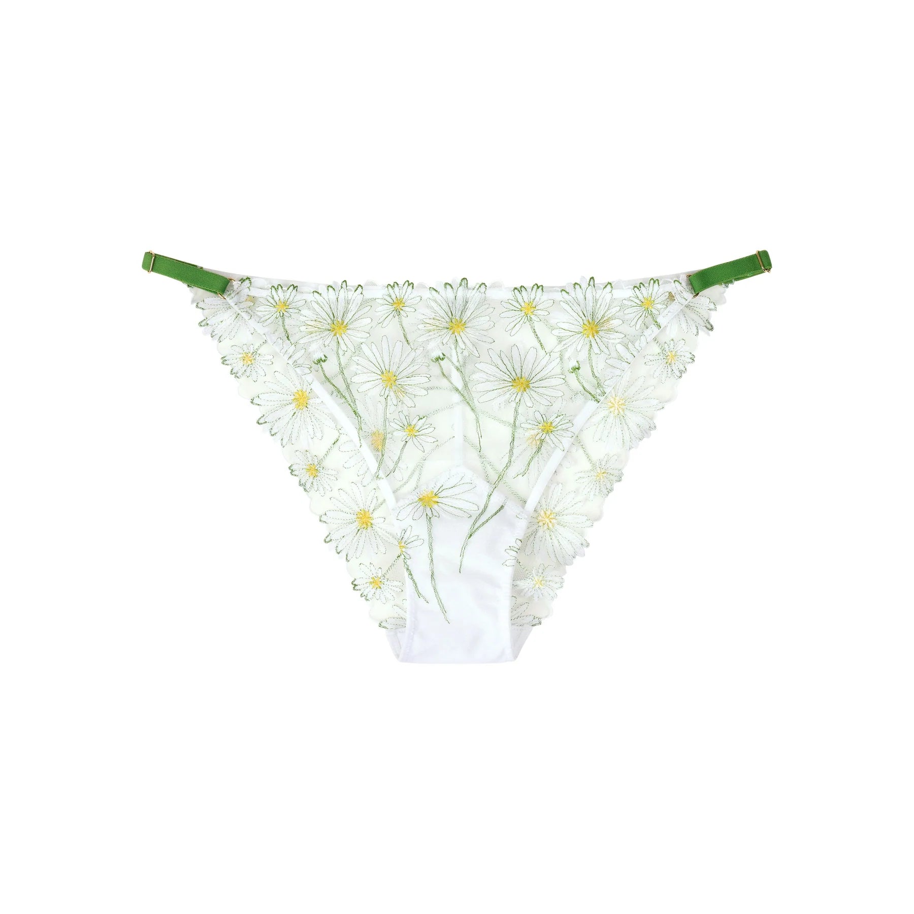 Huit | Danse des Fleurs Bikini | White/Green