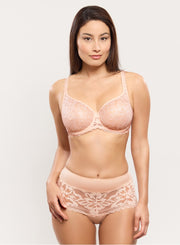 Empreinte | Leia Invisible Full Cup Bra | Rose Paradis