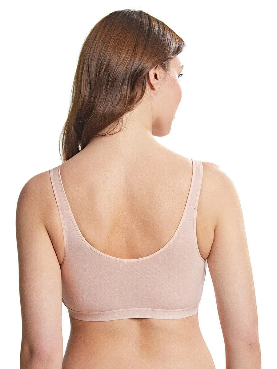 Royce | Front Fastening Comfi Bra | Blush