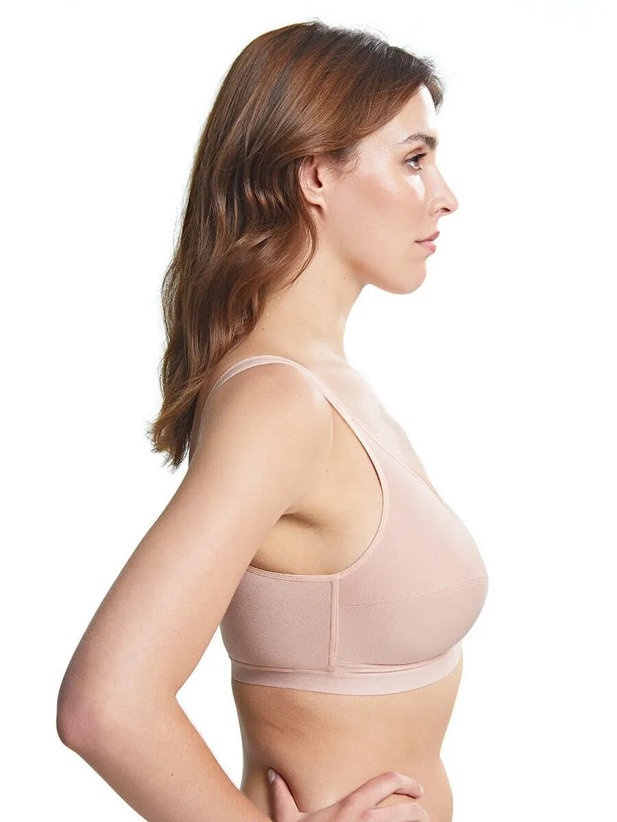 Royce | Front Fastening Comfi Bra | Blush