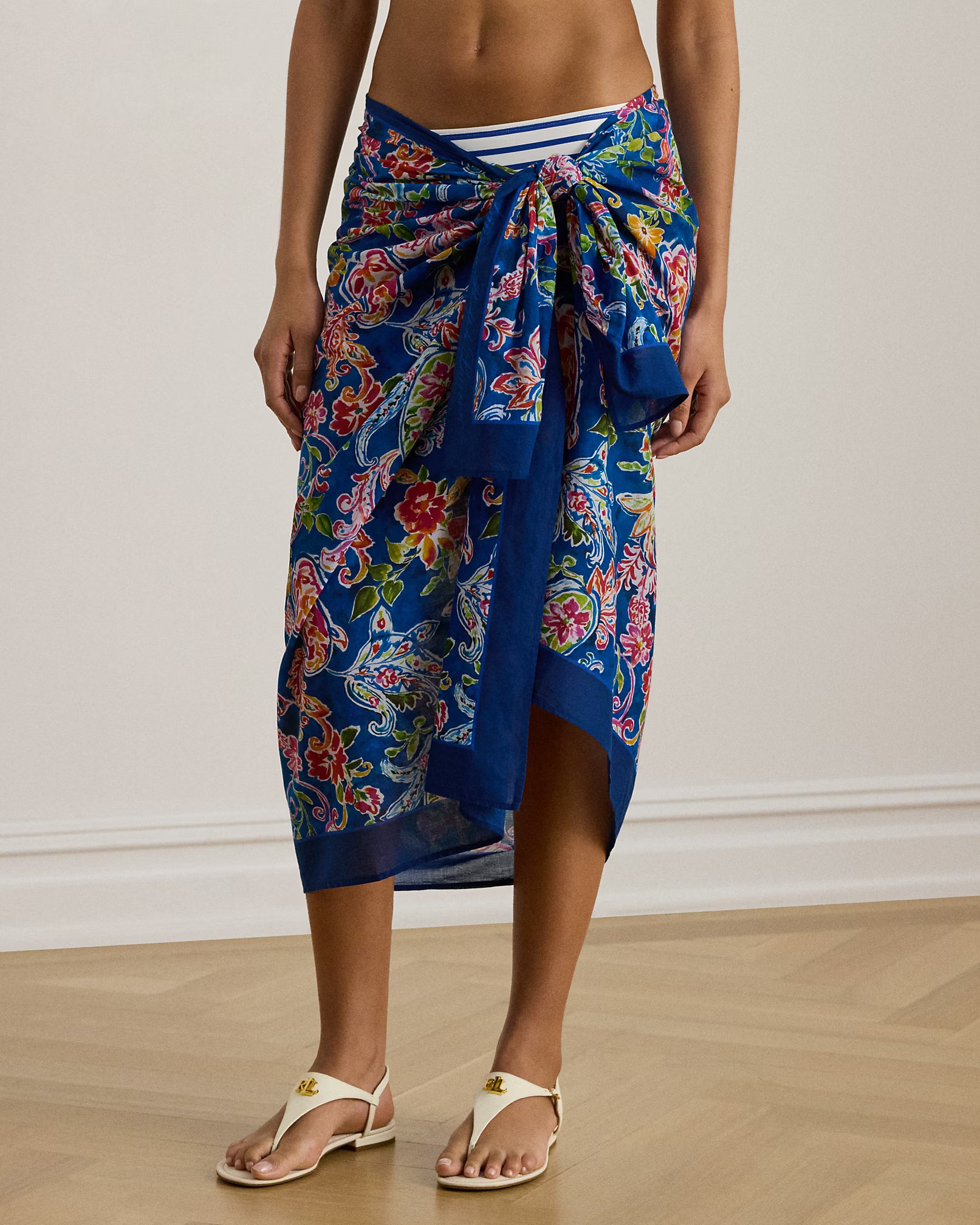 Ralph Lauren | Paisley Cotton Pareo | Multi