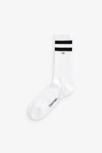 Load image into Gallery viewer, Calvin Klein | 2 Pack Striped Crew Socks MENS
