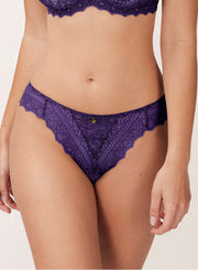 Empreinte | Cassiopee String Thong | Dark Purple