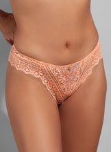 Load image into Gallery viewer, Empreinte | Cassiopee String Thong | Peach
