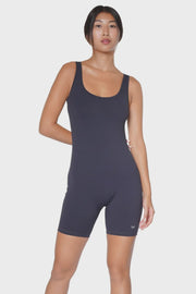 Huit | Bien-Etre Short Catsuit | Black