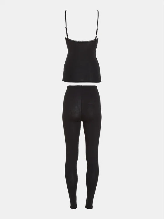 Tommy Hilfiger | Cami & Legging Set | Black