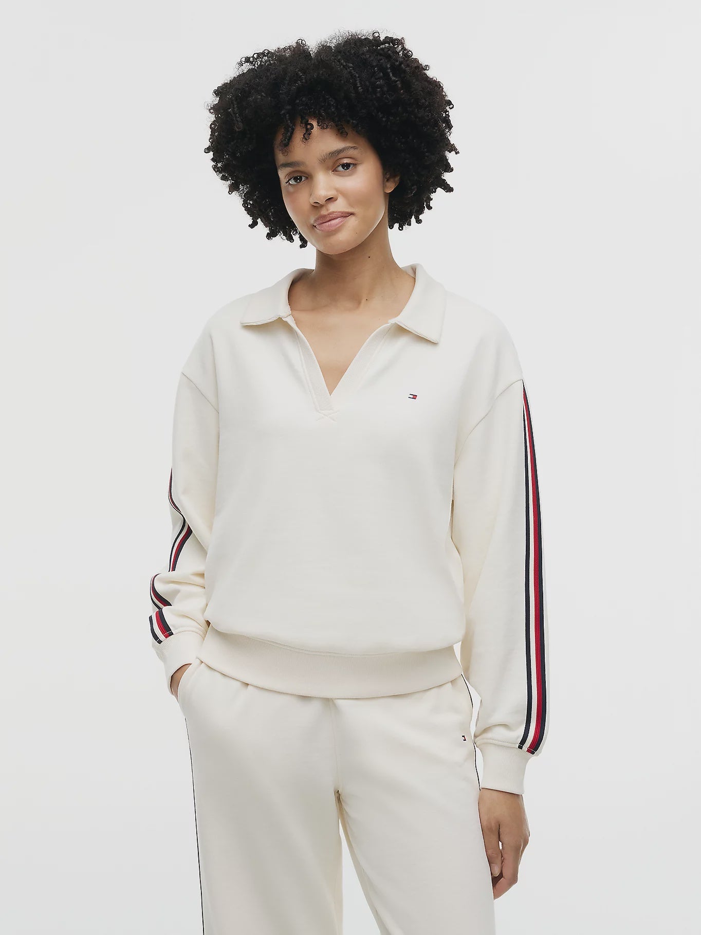 Tommy Hilfiger | Rugby Sweater | Ivory Petal