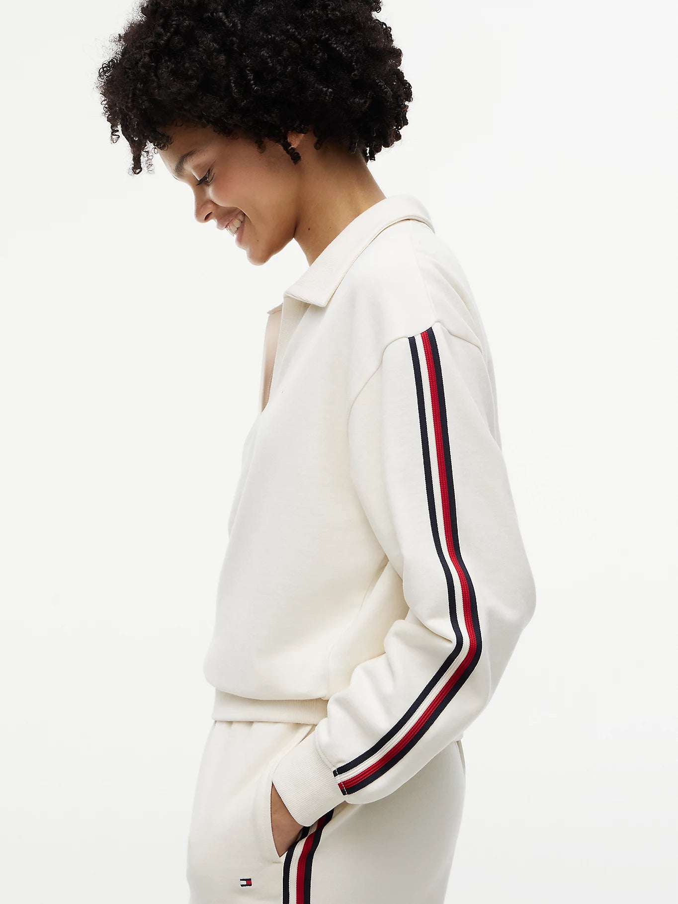 Tommy Hilfiger | Rugby Sweater | Ivory Petal