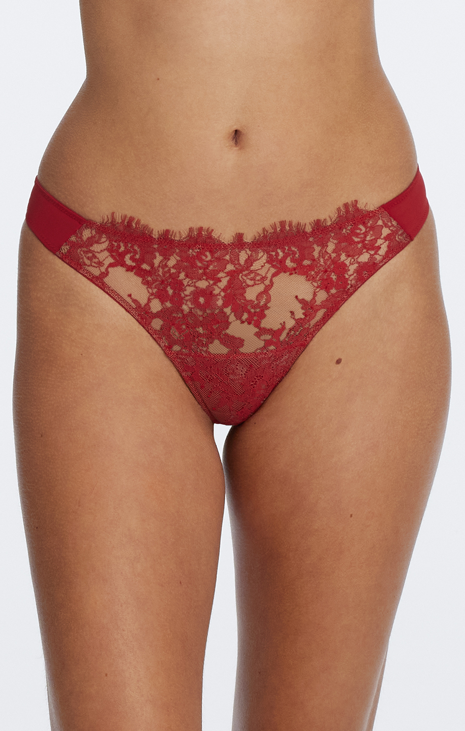 Skarlett Blue | Entice Thong | Lipstick