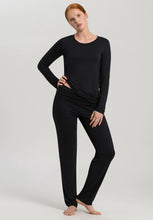 Load image into Gallery viewer, Hanro | Yoga Loungewear | Fold Trouser | Black
